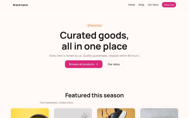Brand Store