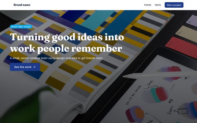 Agency / portfolio