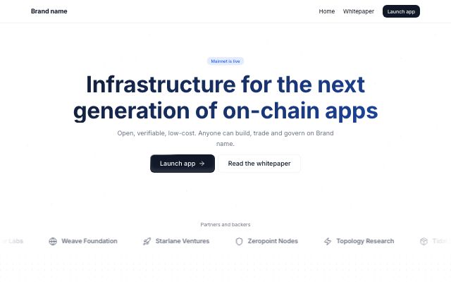 Web3 project (dark)