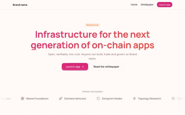 Web3 project (dark)